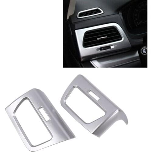 ABS Chrome Front Dashboard Air Vent Outlet Cover Trim for Honda CRV CR-V 2012-2016 Auto Accessories
