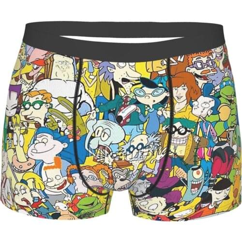 Avatar The Last Airbender Aang Katara Zuko Sokka Momo Comics Nickstalgia Underpants Breathbale Panties Man Underwear Sexy