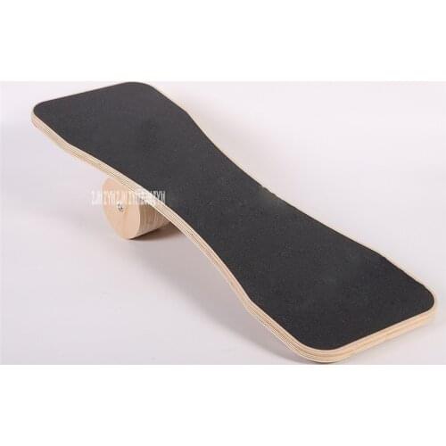 Wooden Yoga Balance Board Home Wood Fitness Board Rehabilitation And Balance Trainer Antiskidding Household Fitness Equipment