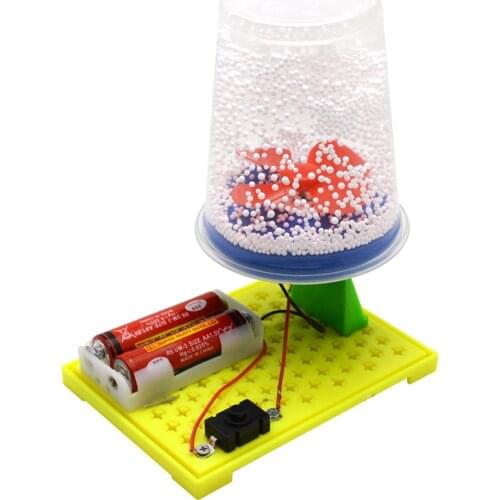 Kids Science Experiment Kits Electric Electrostatic Snow Model DIY Assembly Toy Children Educational Toy