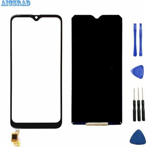 For oukitel c15 pro LCD screen + touch screen separate accessories 100% display For C15 Pro C15Pro LCD + Touch + Tools