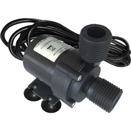 Long Lifetime Mini Water Pump 12V/24V 1/2" Male Thread Water Pump 600L/H Max Free Shipping