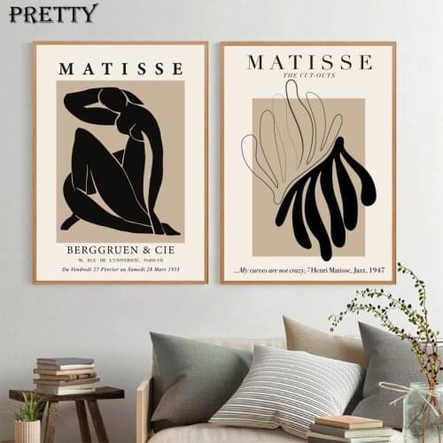 Henri Matisse Canvas Painting Abstract art Illustration Posters and prints Vintage Wall Art Pictures Home Decorative painting