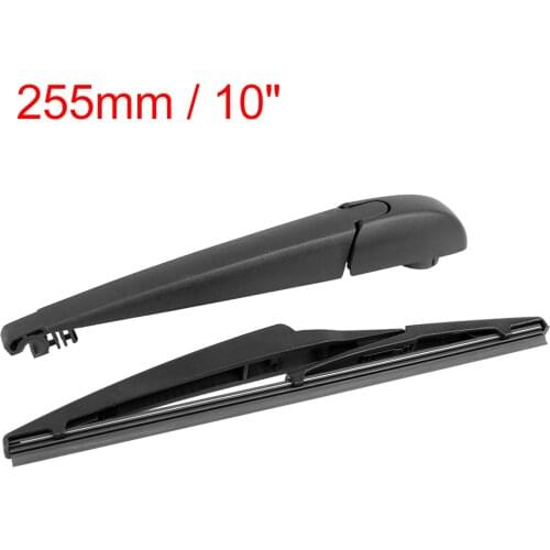 X AUTOHAUX Rear Windshield Wiper Blade Arm Set for 13-19 Toyota RAV4