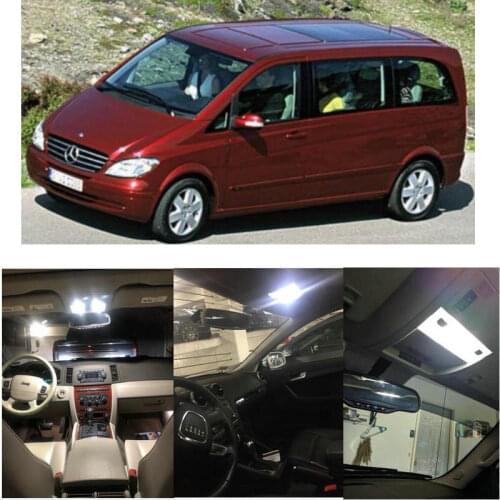 LED interior lighting complete set For Mercedes Viano W639 20pc