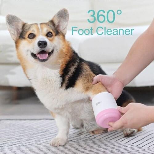 Portable Dog Paw Cleaner Silicone Pet Foot Washing Cup Outdoor Towel Foot Washer Paw Clean Brush Dog Accessories Pet Supplies