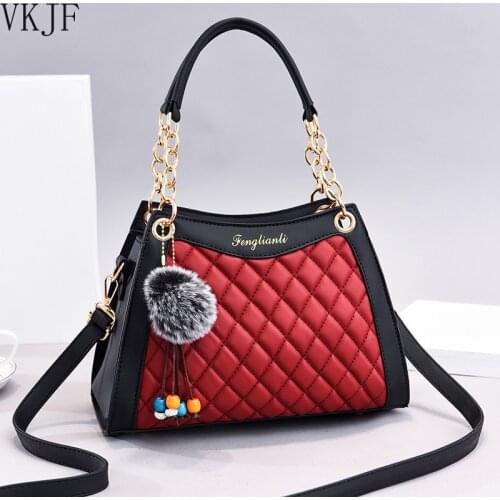 New Women Tote Bag Fashion Large Handbag Chains Shoulder Bags Ladies Large Messenger Shopping Bag High Quality Simple Female Bag
