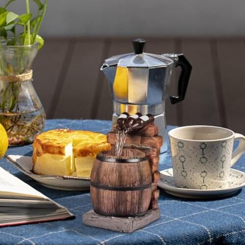 Resin Outdoor Fountain Self-Circulating Water Decoration Statue Home Decoration Sculptures Ornaments Yard Garden Decor