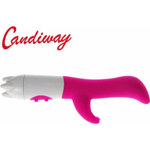 Vibrator rabbit Powerful dildo Jelly Anal Plug Vibrator Sex Toys g spot clitoris Masturbation brush massager Products For Women