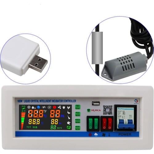 XM-18SW Digital Egg Incubator WIFI Remote intelligent Controller Temperature Humidity Control Automatic Eggs Incubator