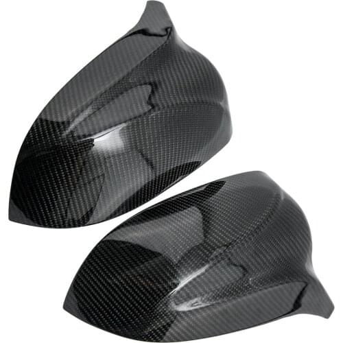 MIRROR COVERS 2018+ for BMW X3 X4 X5 G01 G02 G05 M HORN CARBON FIBER REPLACEMENT