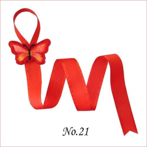30 BLESSING 30 Inch Hair Clip Holder Ribbon Bow Storage Organizer Butterfly
