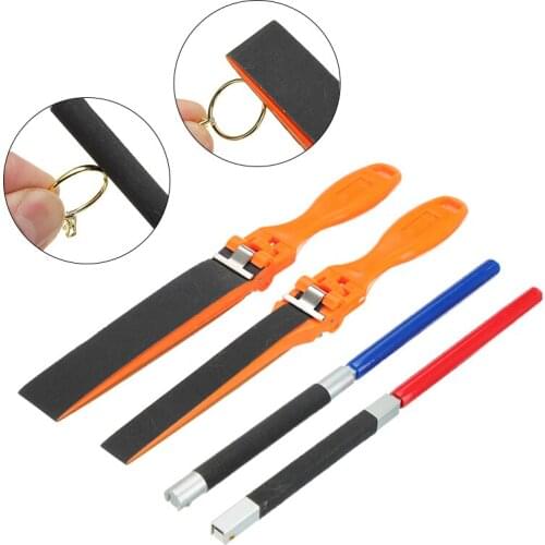 Jewelry Polishing Abrasive Sandpaper for DIY Jewelry Making Holder Round Shape Square Inside The Ring Grinding Bracelet Tools