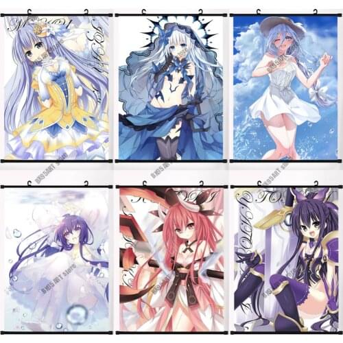 DIY 5D Diamond Painting Anime Manga DATE A LIVE Embroidery Full Cross Stitch Kits Diamond Mosaic Kids Room Decoration
