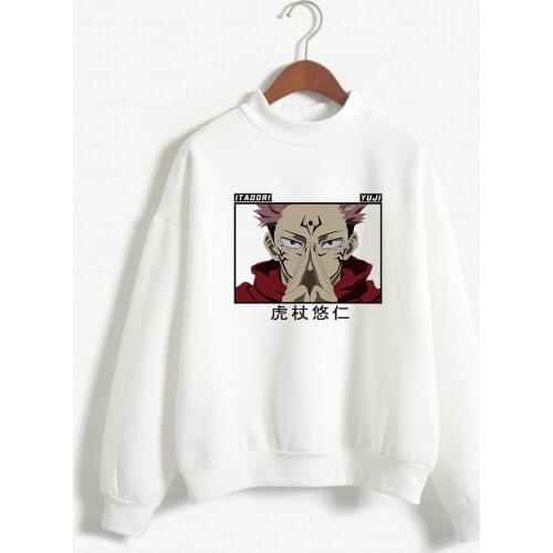 Jujutsu Kaisen Anime Hoodie Itadori Yuji Cosplay Costume Men Women Harajuku Long Sleeve Unisex Tops