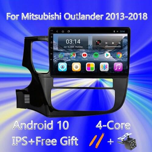 2GB+32GB DVD Car Radio For Mitsubishi Outlander 3 2013-2018 Multimidia Video Player Navigation GPS WIFI Tape Recorder Bluetooth