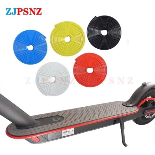 Bumper Protective Scooter Body Strips For Xiaomi M365 1S PRO Electric Skateboard Car Scooter Parts Decorative Strip Protective