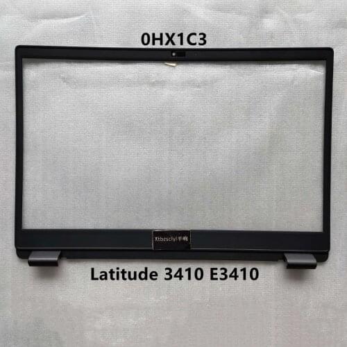 New For Dell latitude 14 3410 E3410 Screen border bezel cover black laptop shell 0HX1C3 HX1C3