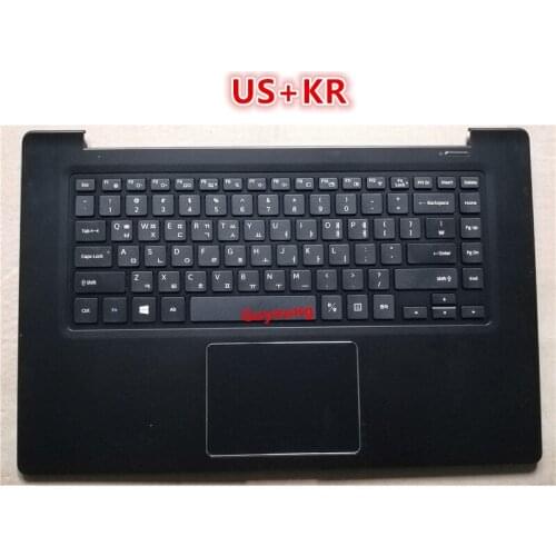 For Samsung NP NT 910S5J 915S5J notebook keyboard US palm rest touchpad C shell Korean KR BA98-00148B
