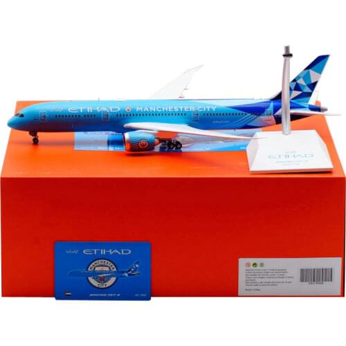 Diecast 1:200 Airplane Etihad Airline B787-9 A6-BND Model Toy W Base Alloy Aircraft Plane Collectible Display Aviation Airliner