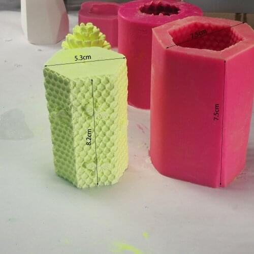 Little Bee Candle Silicone Mold Fondant Baking Tool Plaster Aroma Mold