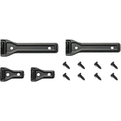 Metal Door Hinges Tailgate Door Cover For Traxxas TRX4 2021 Ford Bronco 1/10 RC Cawler Car Upgrade Parts Accessories