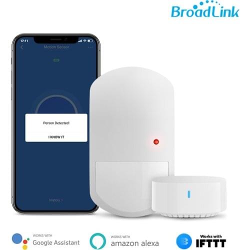 Broadlink Wifi Smart Motion Sensor Kit Smart Home Motion Alerts Required S3 Hub Works With Broadlink APP Alexa Google Home IFTTT