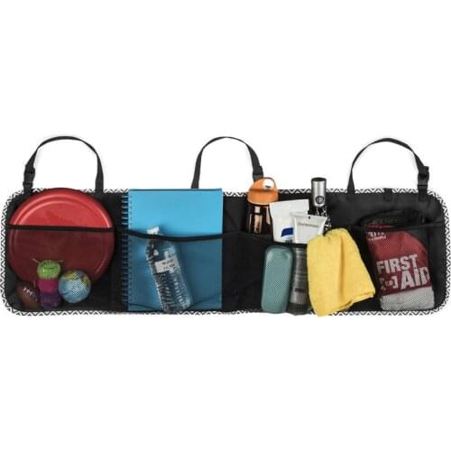 Car Back Seat Trunk Storage Organizer -5 Pocket Auto Interior, Perfect Car Organizer, Multipurpose Cargo Accessories