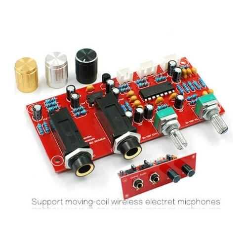 PT2399 NE5532 karaoke board microphone preamplifier reverberation board