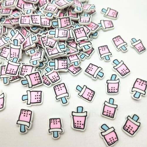 20g/lot 1cm Popsicle Ice Cream Polymer Clay for DIY Crafts Plastic Klei Mud Particles Clays