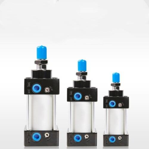 Pneumatic Cylinder SC Standard Air Cylinder 32/40/50/63/80mm Bore 25/50/75/100/125/150/175/200/250mm Stroke Pneumatic Cylinder