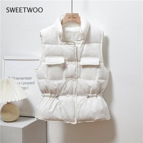 Женские пуховые жилеты SWEETWOO China At AliExpress
