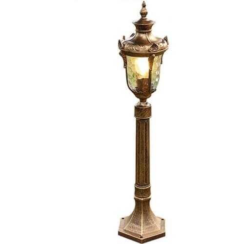European retro community outdoor waterproof lawn lamp park road lamp home garden villa courtyard lamp
