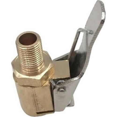 Air Chuck Inflator,8mm Clamp Connector for Car Auto Tyre,Adapter Pump Valve Clip for Tire