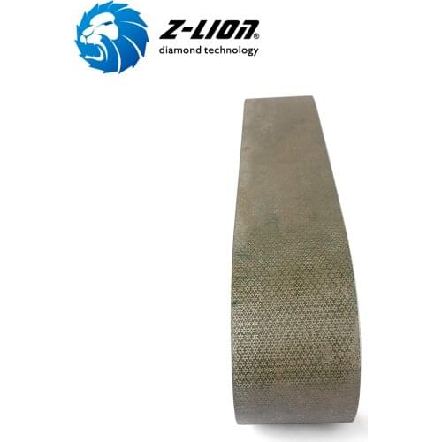 1180x80mm ZLION Electroplated Stone Granite Glass Ceramic Tile Diamond Abrasive Sanding Belts ZL-EB By Z LION DIAMOND TOOLS