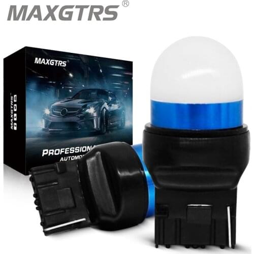 2x T20 7440 7440NA W21W 3030 LED DRL Reverse Light Backup Reverse Lamp Tail Brake Bulb Turn Signal Light White Amber Red