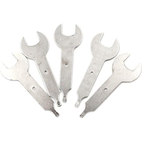 5 Pcs Collet Wrench Key 5cm Wrench For Dremel Craftsmsn Black+Decker Rotary Tool Nut Spanner