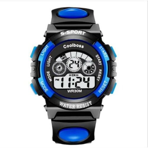 New Fashion Clock Children Sport Watches Men LED Digital Military Watch Boy Girl Student Multifunctional Wristwatches Kids Watch