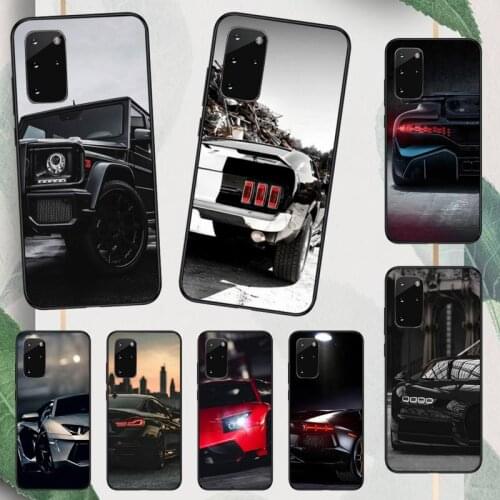 Sports Cars Male Men Phone Case For Samsung galaxy S 9 10 20 A 10 21 30 31 40 50 51 71 s note 20 j 4 2018 plus Luxury brand