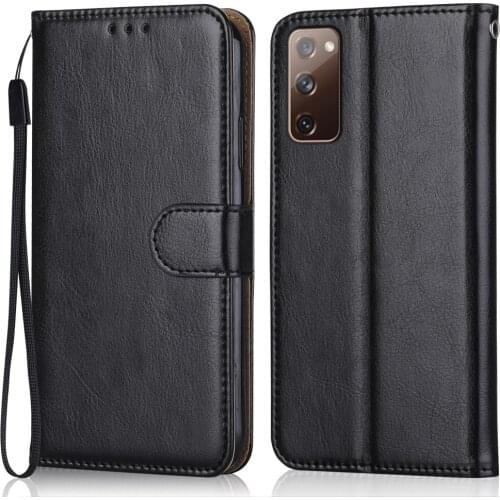 Folio For On Samsung Galaxy S20 FE G780 G780F SM-G780F 6.5'' Wallet Stand Flip Leatehr Case For Samsung S20 FE Case Phone Cover