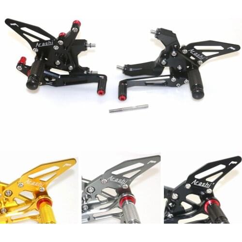CNC Adjustable Rear Set Rearsets Footrest Foot Rest For DUCATI 959 Panigale 2016 2017 2018