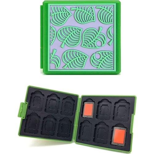 Premium Game Card Storage Box for Animal Crossing for Nintendo Switch NS Game Card Accessory