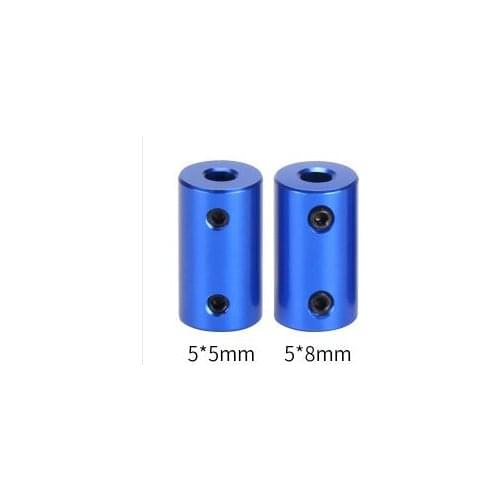 5mm 8mm Aluminum Alloy Coupling Bore 3D Printers Parts Blue Flexible Shaft Coupler Screw Part For Stepper Motor Accessories