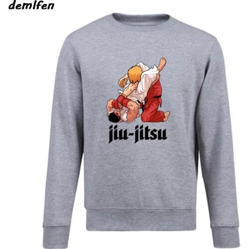 Men Fashion Sweatshirts Spring Autumn Cool Coat Print Hoodie Jiu Jitsu Brazilian Martial Arter Ju-Jitsu Its In My Blood Hoodies