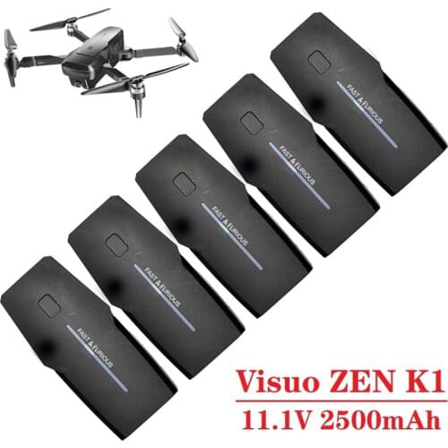 Original K1 Battery Charger Sets 11.1V 2500mAh For Visuo ZEN K1 Battery GPS RC Drone Battery 11.1 V 2500 mAh Lipo Battery