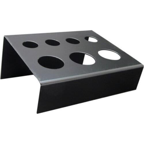 Tattoo Ink Cup Holder Stand Different Holes Stainless Steel Pigment Container Stand Tattoo Pigment Caps Holder For Beauty