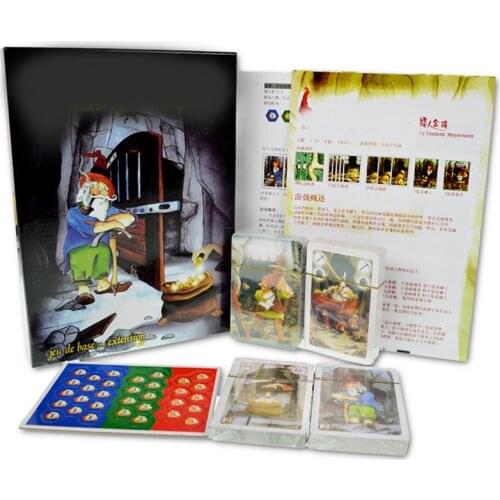 Saboteur1/1+2 Board Game 2-12 Players For Family/Party/Gift Best Gift Funny Card Game Entertainment Supplies