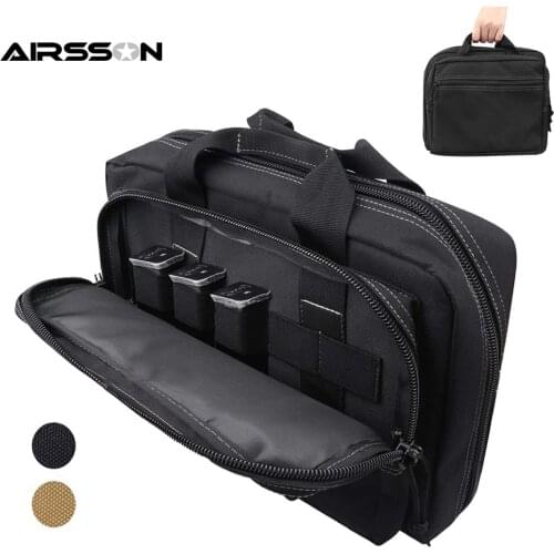 Tactical Gun Bag Protection Case Padded Pistol Carry Bag Military Handgun Holster Magazine Pouch Carrier Hunting Accessories