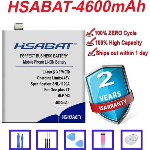 Top Brand 100% New 4600/4300mAh BLP743 BLP745 Battery for One plus 7T Pro for Oneplus 7T 7TPro in stock