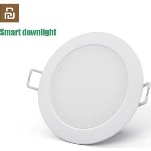 Youpin smart downlight work with mi home app smart remote control white & warm light Mi phone smart change light